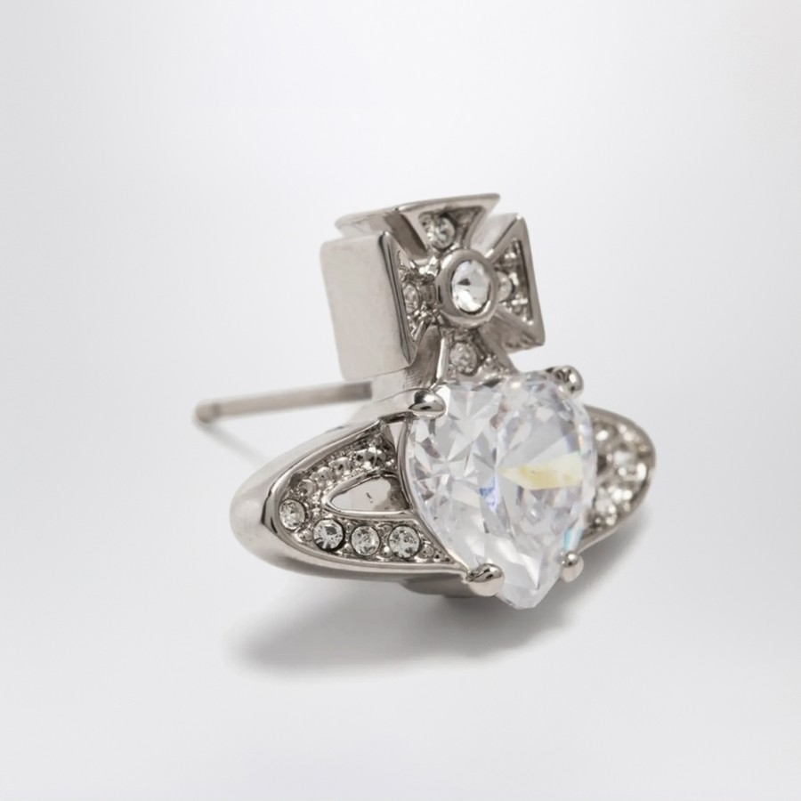 Vivienne Westwood Ariella silver earrings | TheDoubleF Vivienne Westwood Ariella silver earrings | TheDoubleF