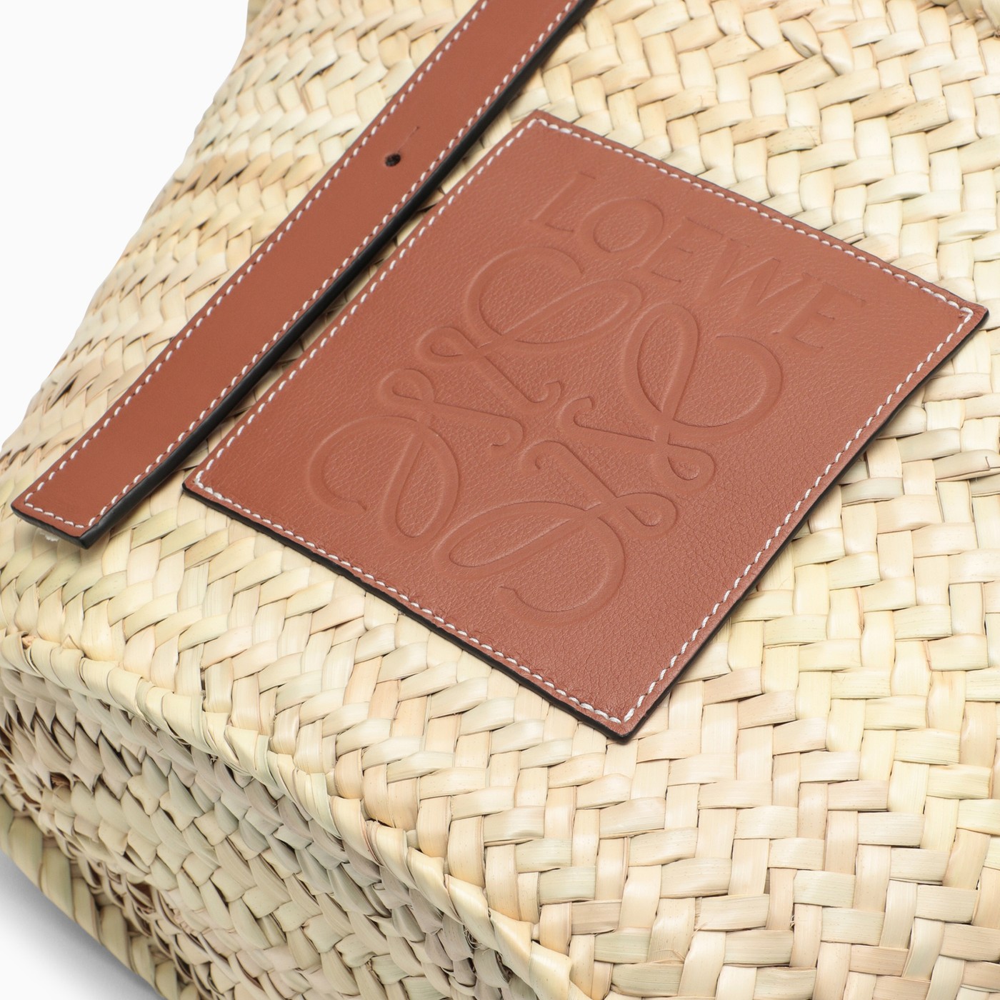 Loewe Natural straw and leather bag TheDoubleF