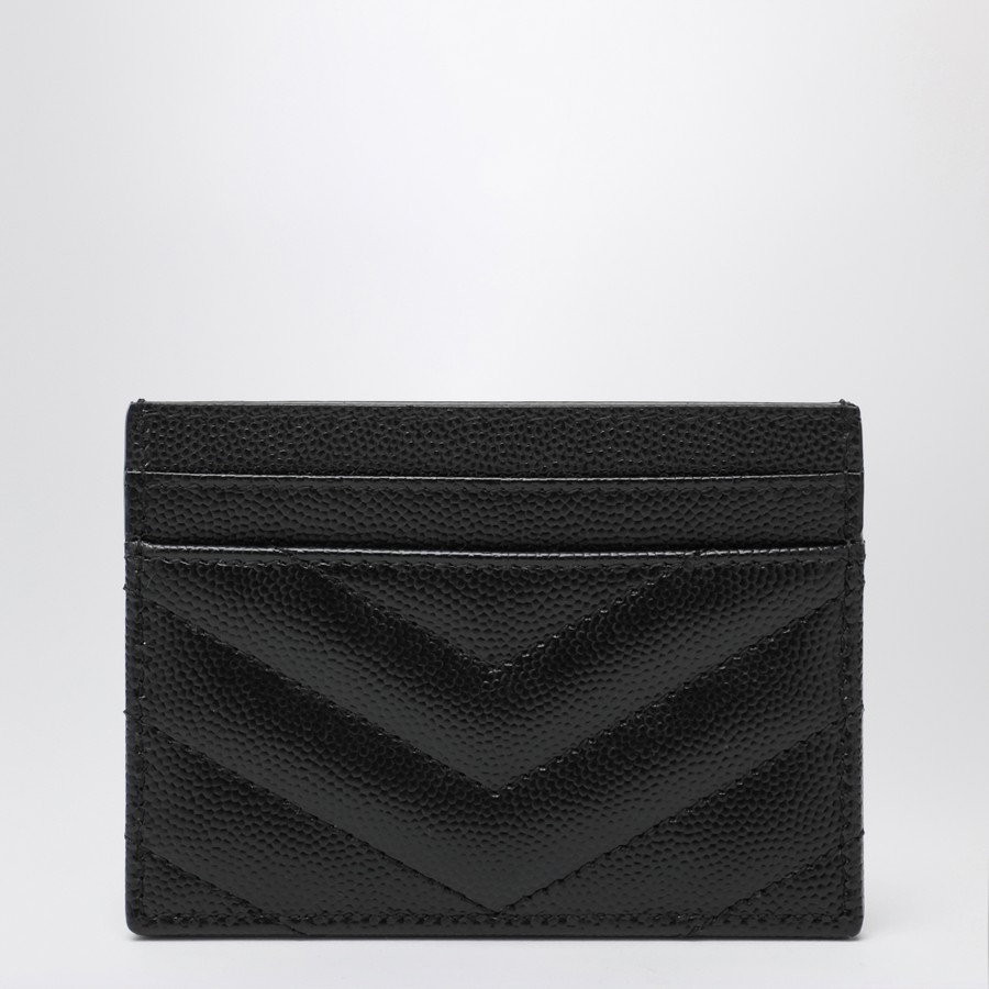 カードケース・名刺入れ SAINT LAURENT BLACK MONOGRAM CREDIT CARD HOLDER Saint Laurent Black Monogram credit card holder | TheDoubleF