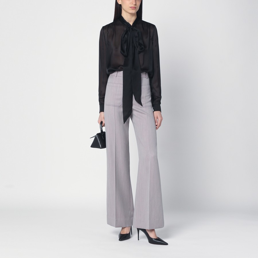 ボトムスその他 Victoria Beckham Pantalone Alina grey in wool Victoria Beckham Pantalone Alina grey in wool | TheDoubleF