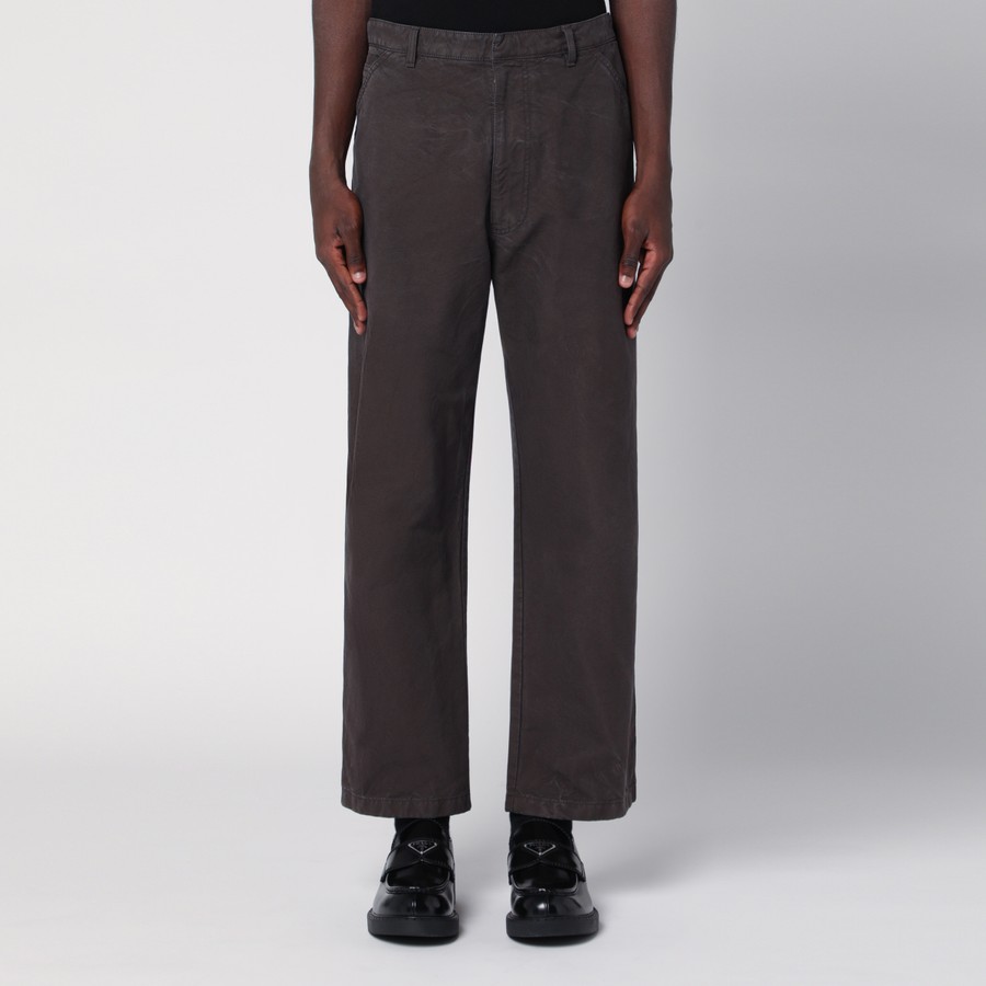 PRADA COTTON PANTS フリース Prada Cotton Fleece Pants With Re-Nylon Details | Saks Fifth