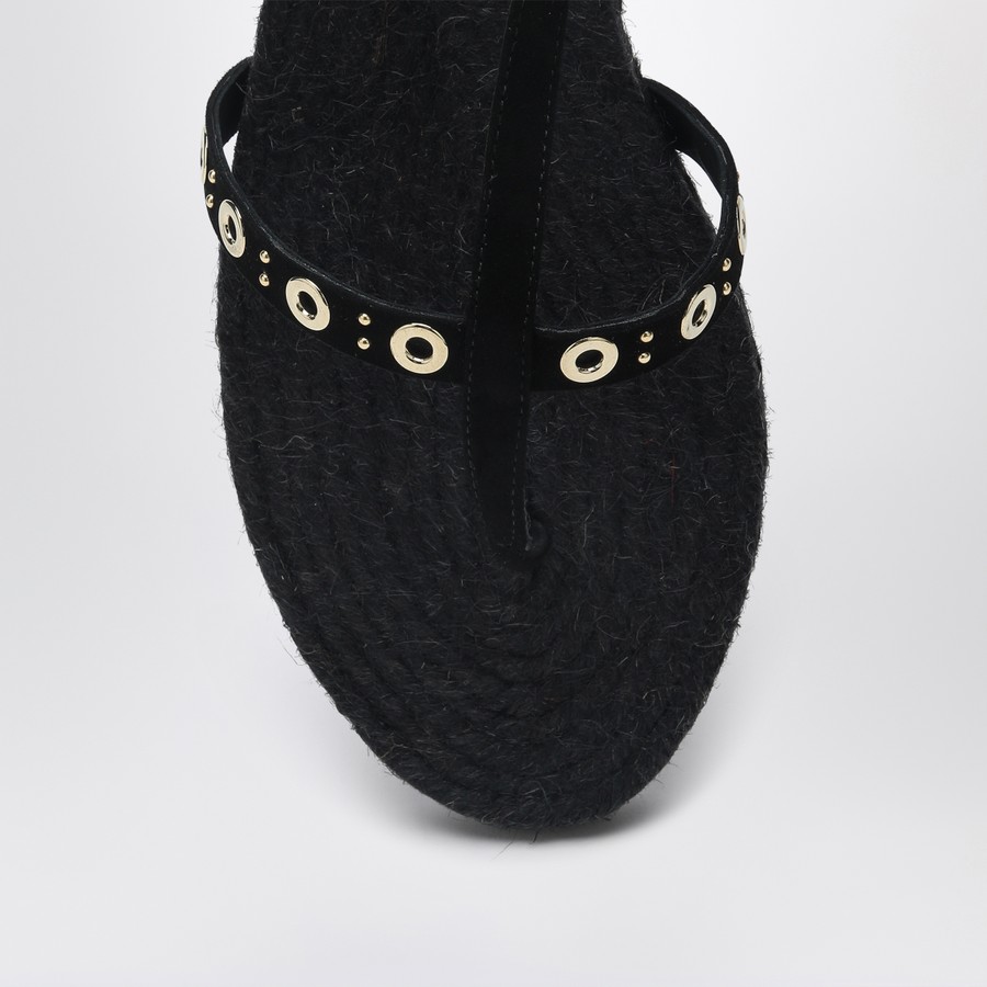 シューズ・サンダルその他 Castaner Low-heeled black Pati with studs Castañer Low-heeled black Pati with studs | TheDoubleF