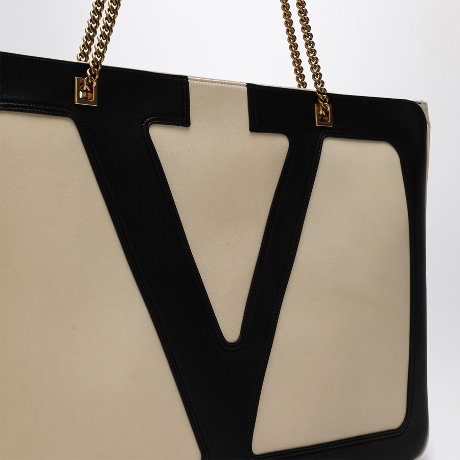 Valentino Garavani Large Viva Superstar bag in butter white