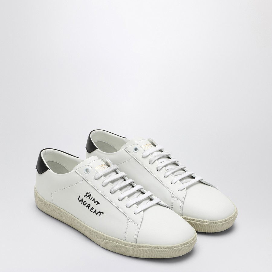 Saint Laurent White Sl06 low sneakers | TheDoubleF