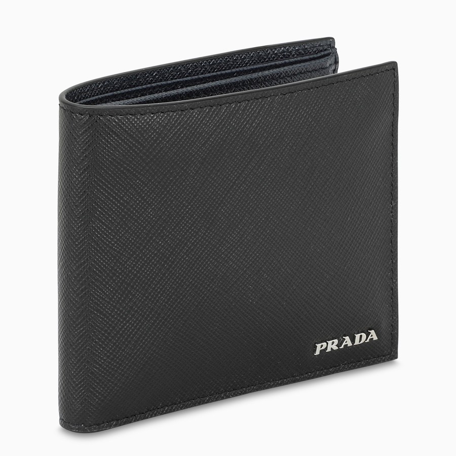 prada leather wallet