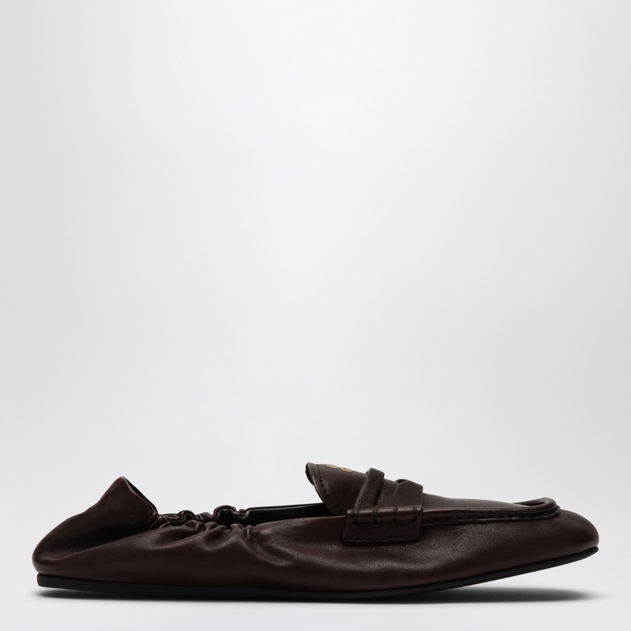 Miu Miu Ruches Loafers colour Radica in nappa | TheDoubleF