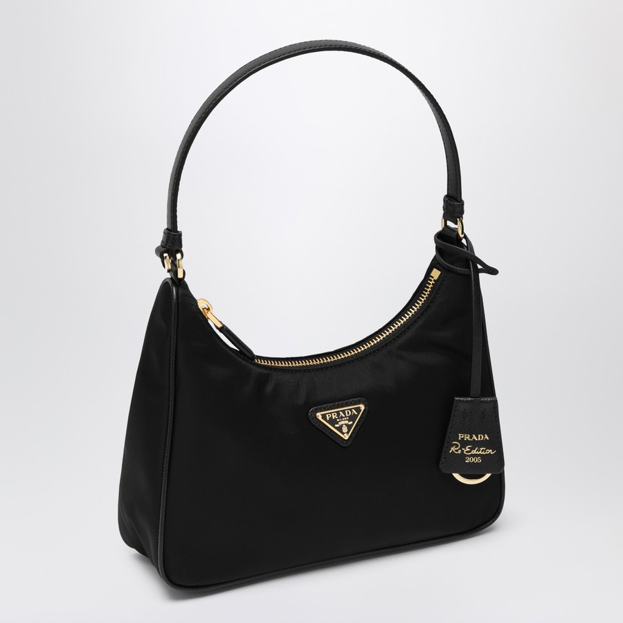 Prada Black Re-Edition 2005 handbag | TheDoubleF