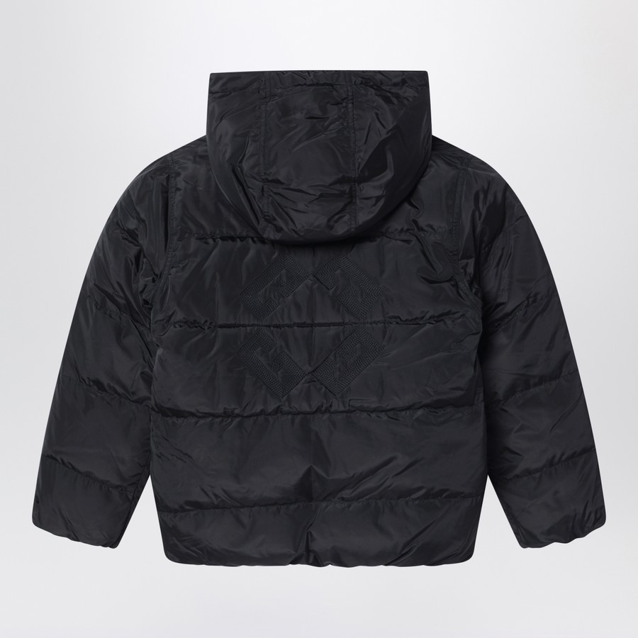 Givenchy Black puffer jacket with G print | TheDoubleF