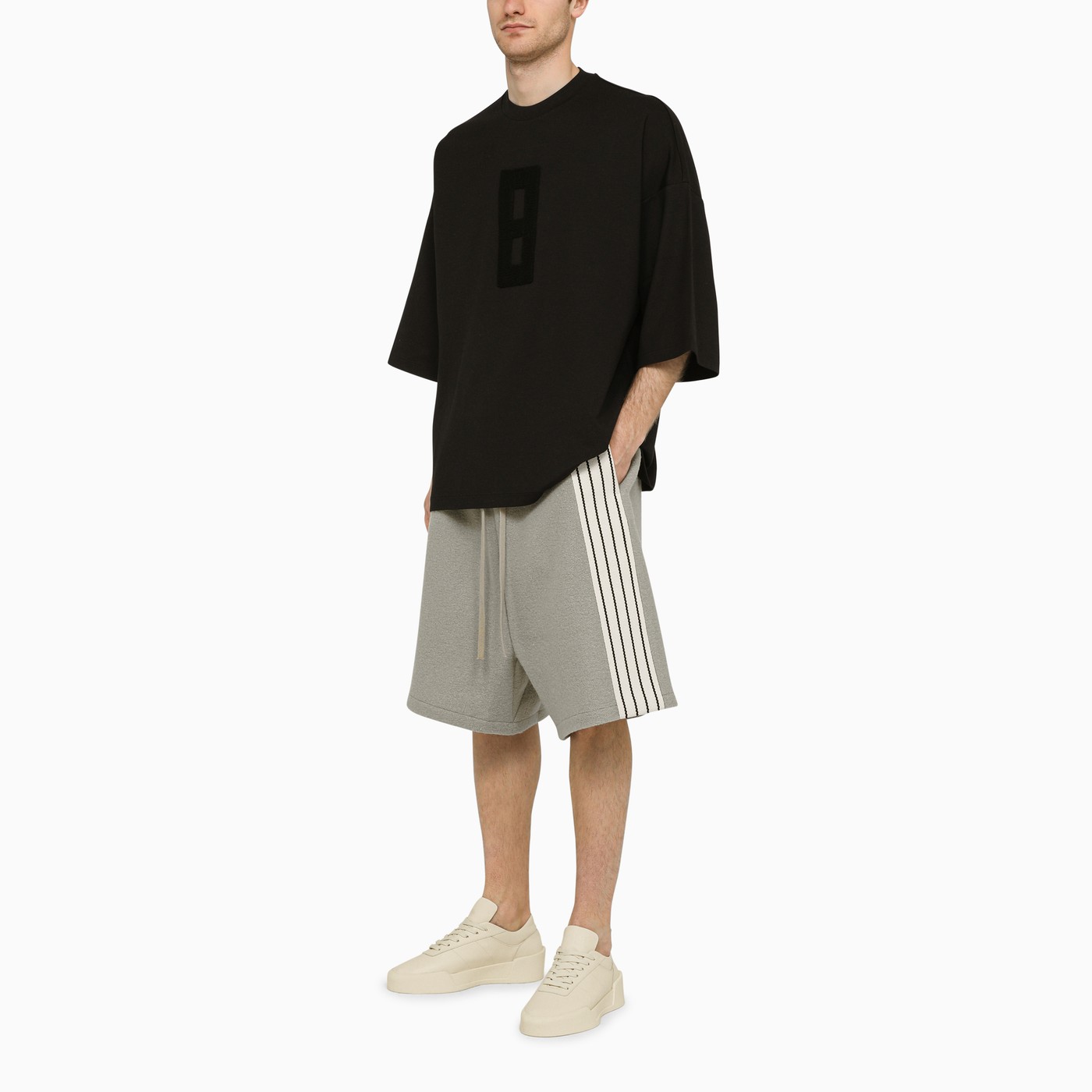 Fear of God Paris Sky striped wool bermuda shorts TheDoubleF
