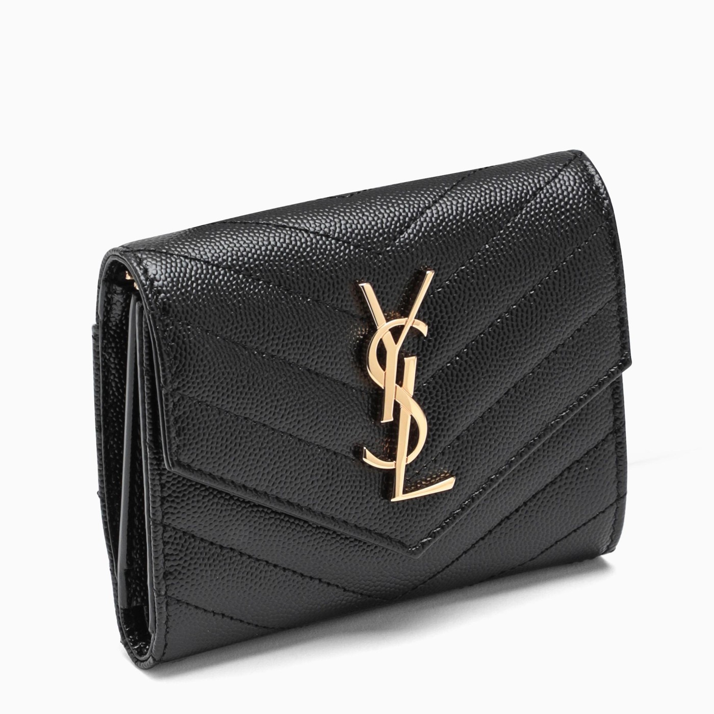 Saint Laurent Black Monogram small wallet TheDoubleF