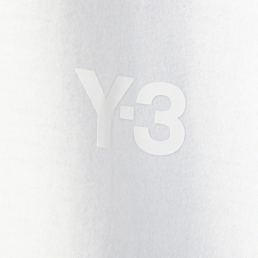 【関税&送料込】Adidas Y-3 White Cotton Y-3 Boxy T-Shirt adidas Y-3 White cotton Y-3 Boxy T-shirt | TheDoubleF