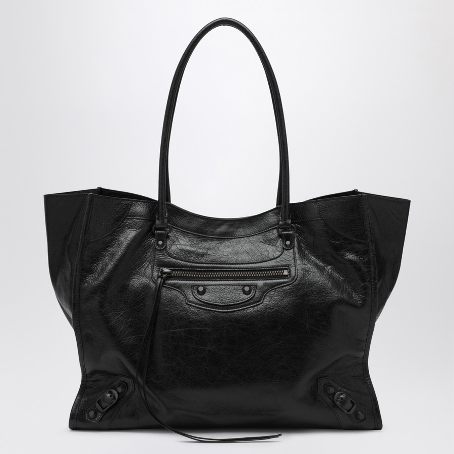 Balenciaga Medium Le City black tote bag | TheDoubleF