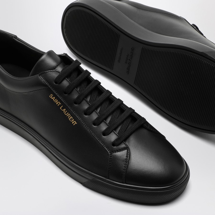 Saint Laurent Andy low-top sneakers in black leather