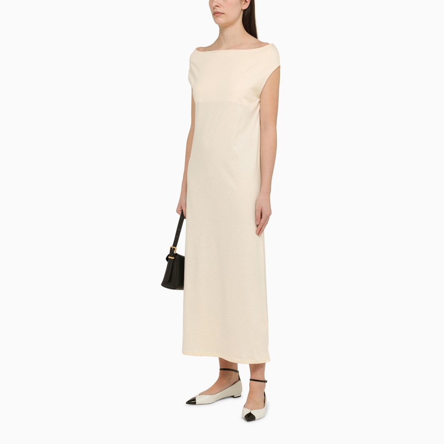 ワンピースその他 Loulou Studio Martial midi dress in ivory cotton Loulou Studio Martial midi dress in ivory cotton | TheDoubleF