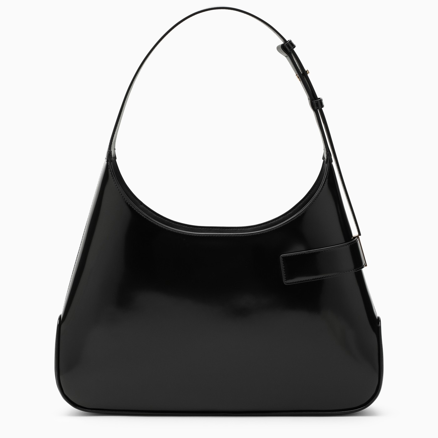 Ferragamo Black patent leather shoulder bag TheDoubleF