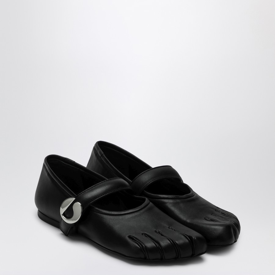 フラットシューズ COPERNI Woman Flat shoes Black COPSH60F6014 BLACK Coperni Black Five-finger Ballet Flats | TheDoubleF