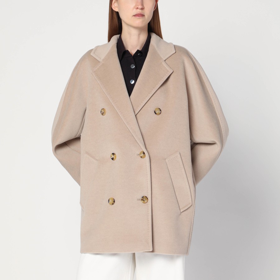 ジャケット Max Mara 101801 Icon short coat in ecru Max Mara 101801 Icon short coat in écru | TheDoubleF