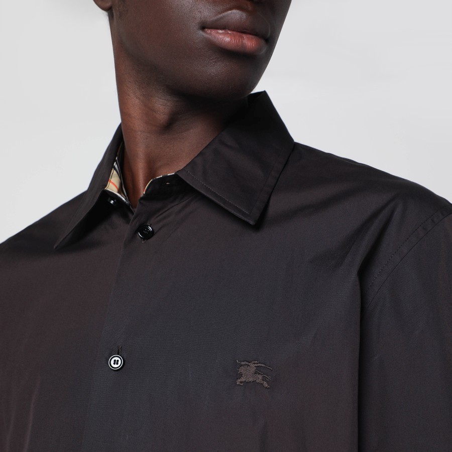 Burberry Camicia marrone in cotone TheDoubleF