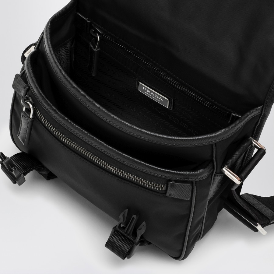 Prada Black Re-Nylon shoulder bag | TheDoubleF