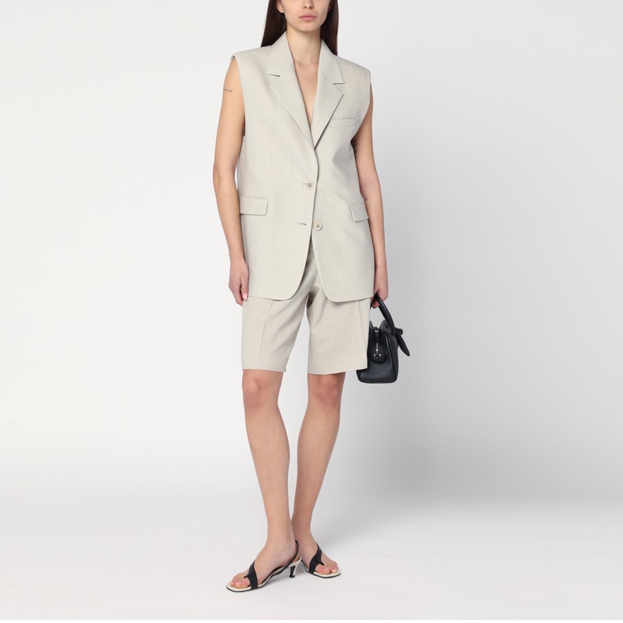 【関税&送料込】Golden Goose Single-Breasted Vest In Wool Bl Golden Goose Single-breasted vest in wool blend | TheDoubleF
