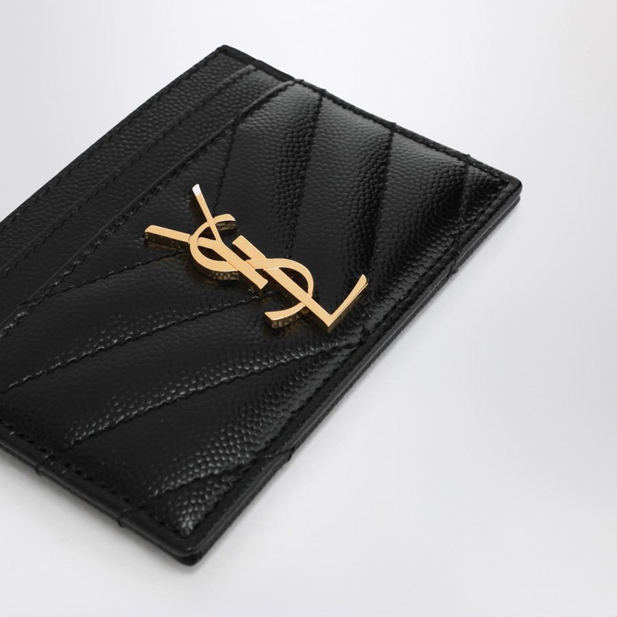 カードケース・名刺入れ SAINT LAURENT BLACK MONOGRAM CREDIT CARD HOLDER SAINT LAURENT YSL Monogram Leather Card Holder | Holt Renfrew