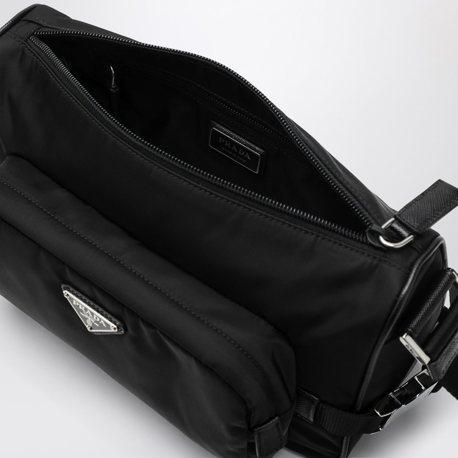 バッグ・カバンその他 Prada Medium black crossbody bag in Re-Nylon and Saffiano Prada Medium black crossbody bag in Re-Nylon and Saffiano
