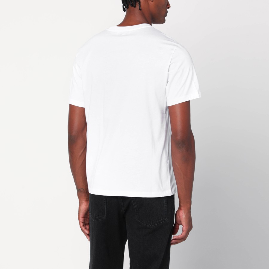 Ami Paris T-shirt Ami De Coeur white in cotton | TheDoubleF