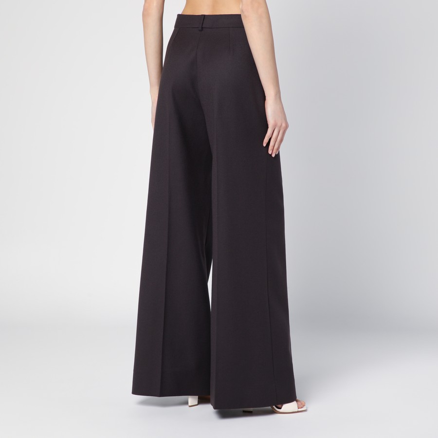 パンツ STELLA MCCARTNEY Woman Pants Brown 6402063CU703 2011 Stella McCartney Dark chocolate wide leg pants in wool