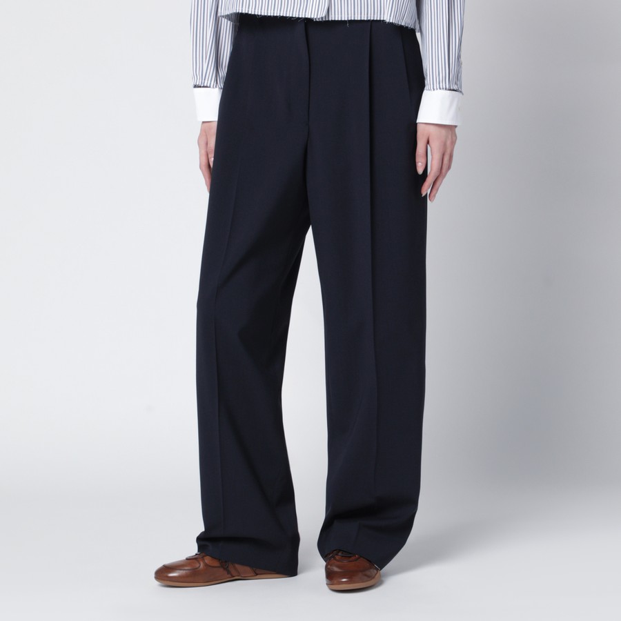 Miu Miu Blue wool trousers | TheDoubleF