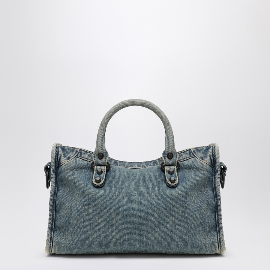 ハンドバッグ BALENCIAGA BORSA LE CITY PICCOLA Balenciaga Borsa Le City Piccola in denim | TheDoubleF