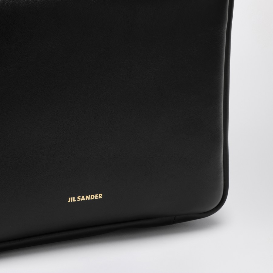 Jil Sander Flap mini black shoulder bag | TheDoubleF