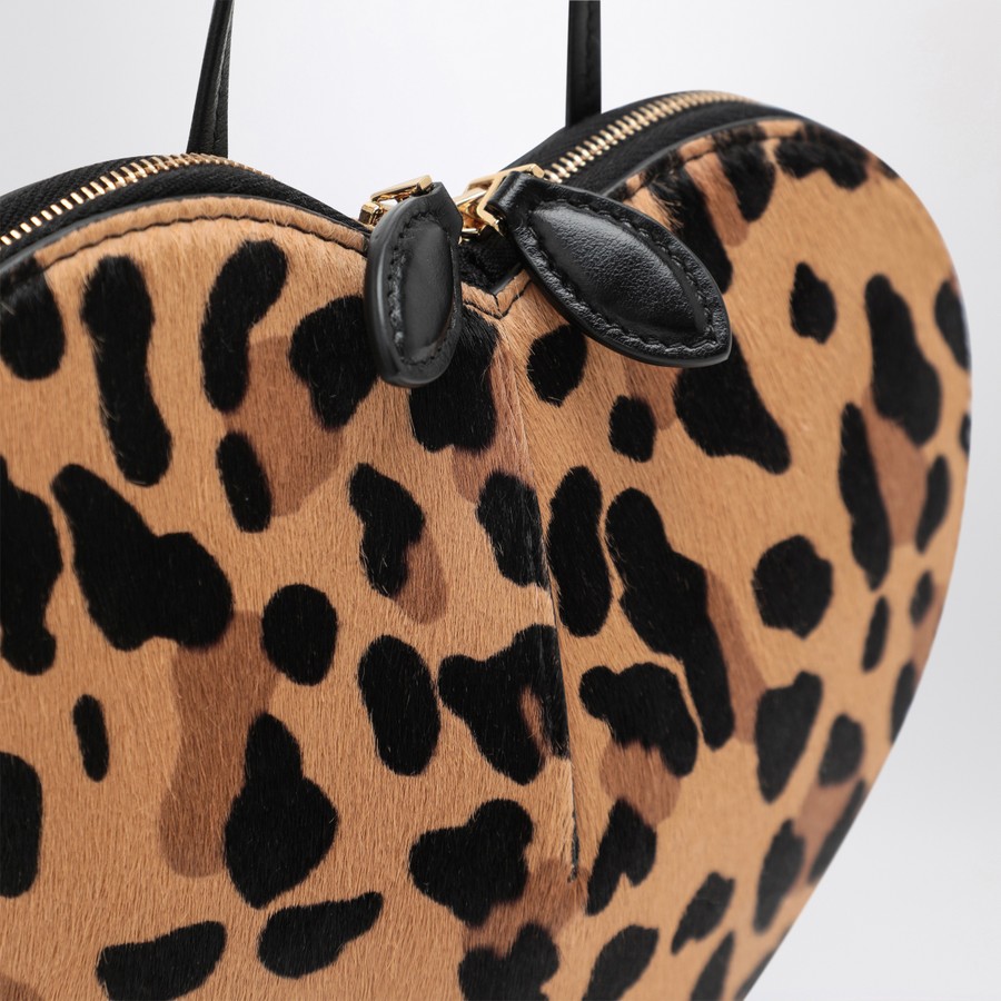 【関税&送料込】Alaia Le Coeur Leopard Haircalf Shoulder Bag ALAÏA Le Coeur leopard-print leather-trimmed calf hair