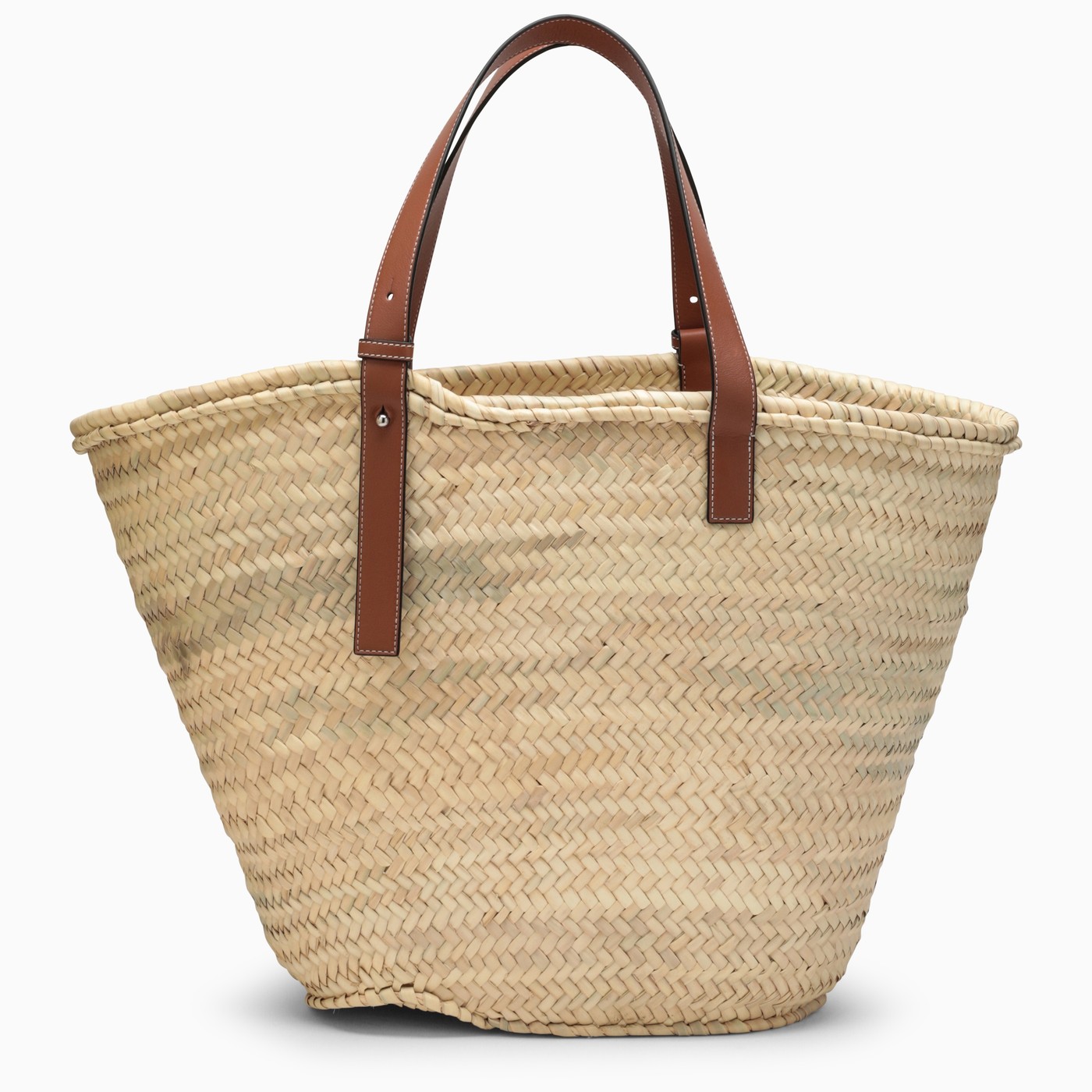Loewe Large Basket bag in palm leaf TheDoubleF
