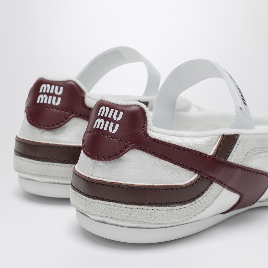 Miu Miu White gymnasium flip-flops | TheDoubleF