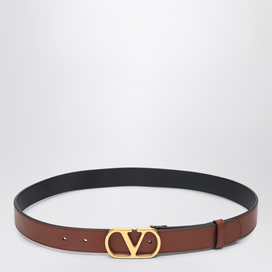 ベルト VALENTINO GARAVANI Caramel Leather Reversible Belt Valentino Garavani Caramel Leather Reversible Belt | italist