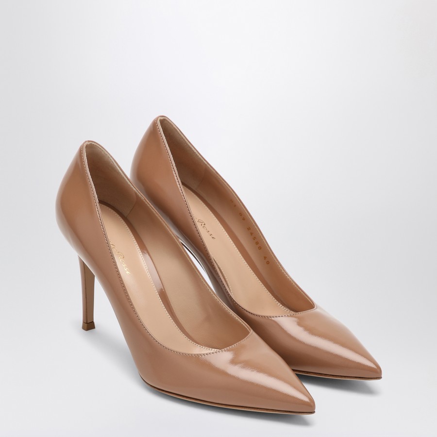 【Gianvito Rossi】 Decollete Piper In Pelle Scamosciata Prezzi scontati e collezioni alla moda gianvito rossi, piper