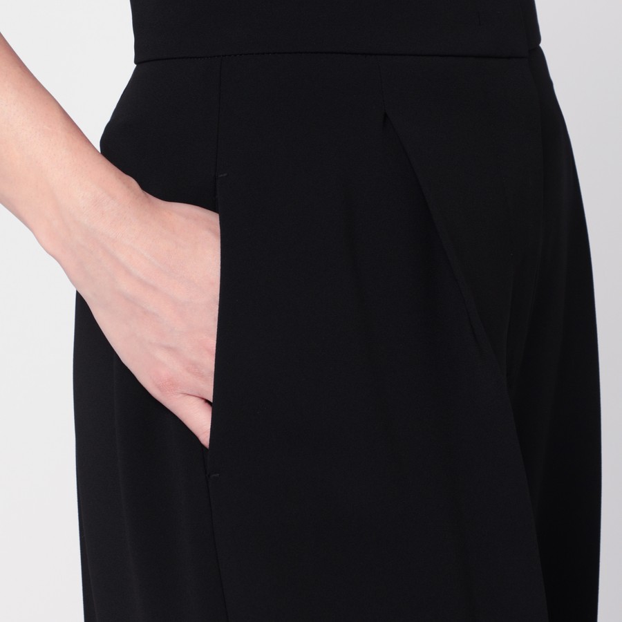 ボトムスその他 Max Mara Wide-leg black trousers in compact cady Max Mara Wide-leg black trousers in compact cady | TheDoubleF