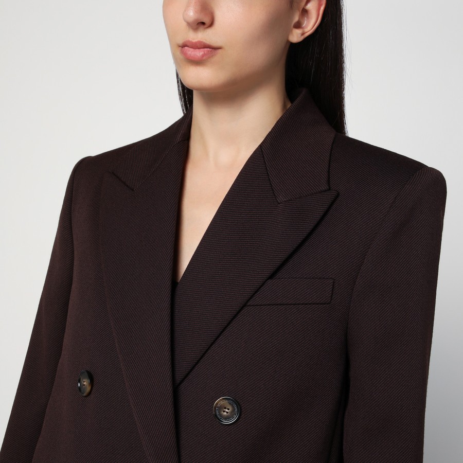 【関税&送料込】Stella Mccartney Double-Breasted Plum Wool C Stella McCartney Double-breasted plum wool coat | TheDoubleF