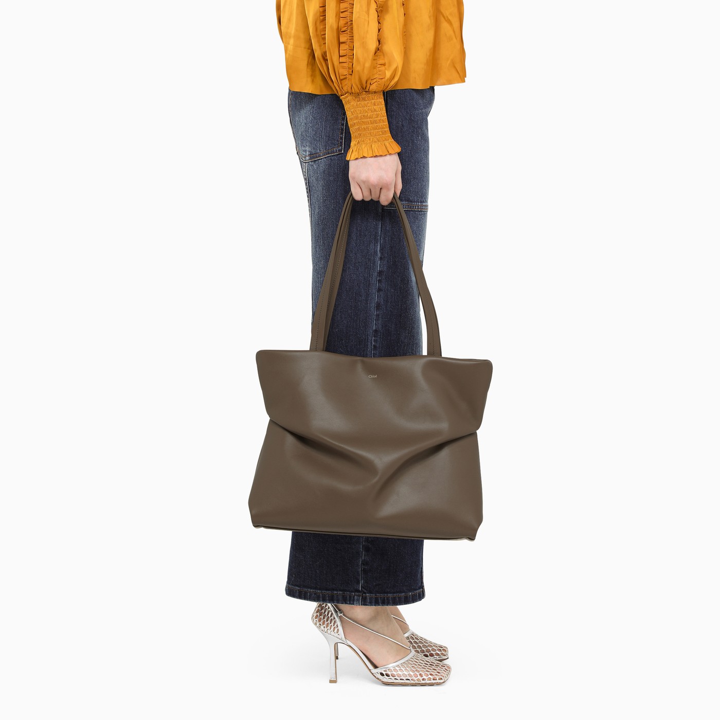 Chloé Army green Judy tote bag TheDoubleF