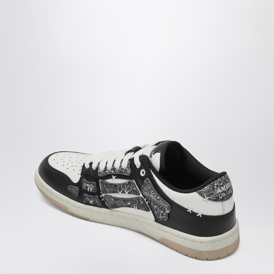 AMIRI Sneaker Bandana Skel Top Low black/white | TheDoubleF