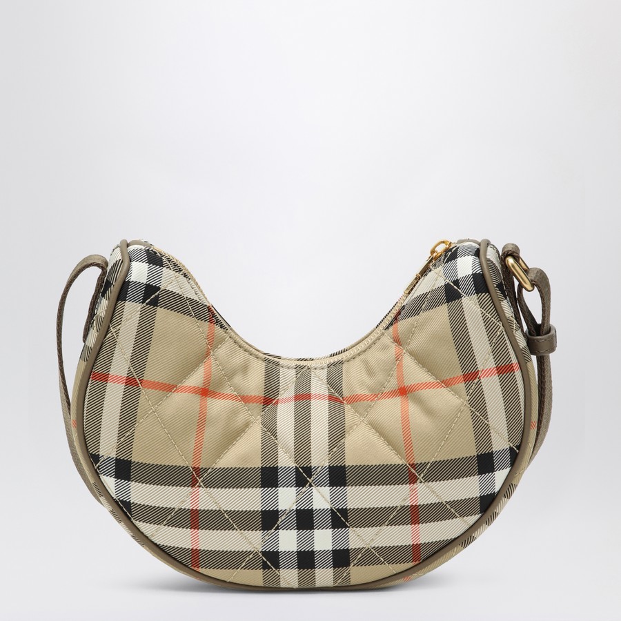 Burberry Ll Horseshoe Crossbody - Burberry - Nylon - Beige