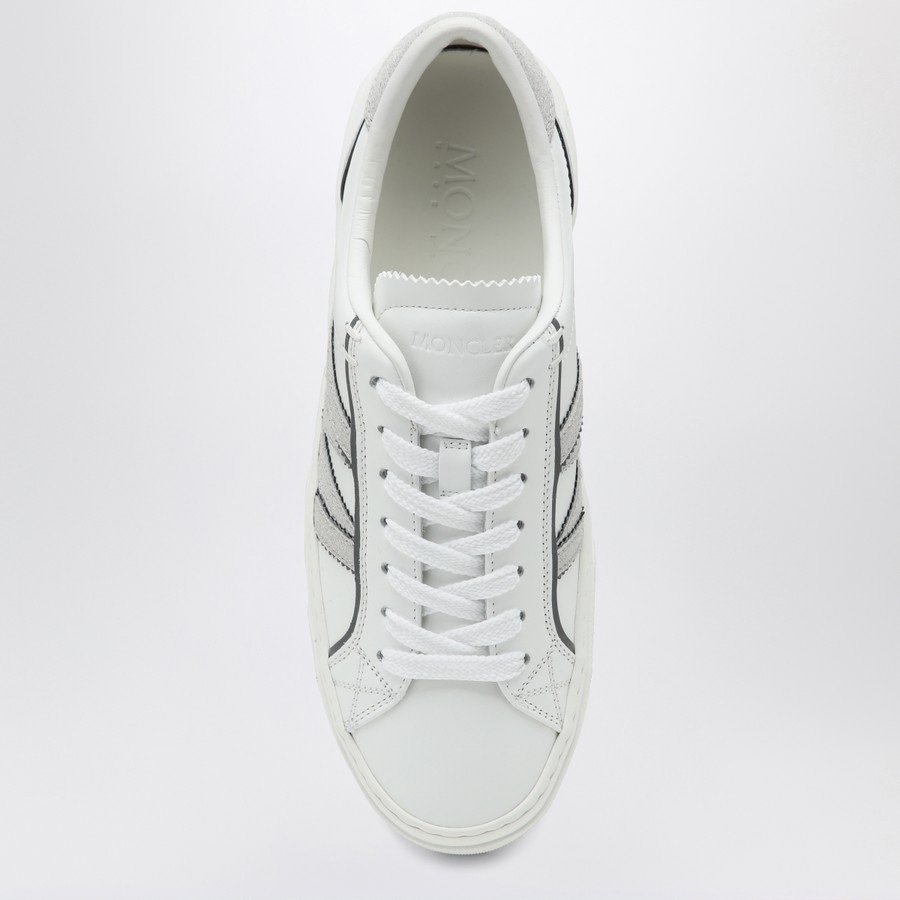 スニーカー MONCLER WHITE LEATHER MONACO2 SNEAKERS Moncler Monaco2 Leather Sneakers | White | FARFETCH PL