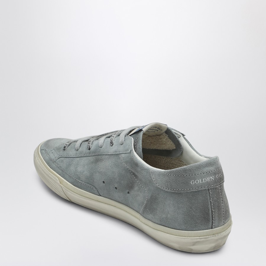 【関税&送料込】Golden Goose Grey Suede Super-Star Low-Top S Golden Goose Grey suede Super-star low-top sneaker | TheDoubleF
