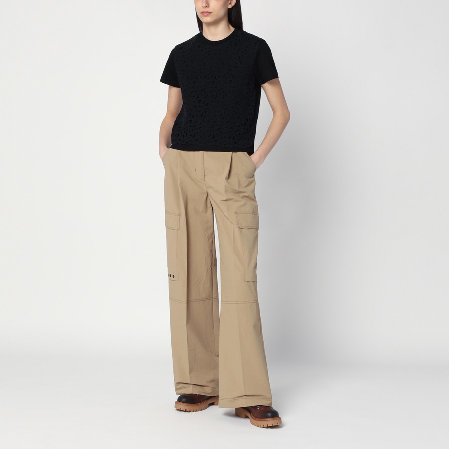 パンツ MONCLER GRENOBLE BEIGE CARGO PANTS Moncler Grenoble Nylon Cargo Pants Beige | Wanan Luxury