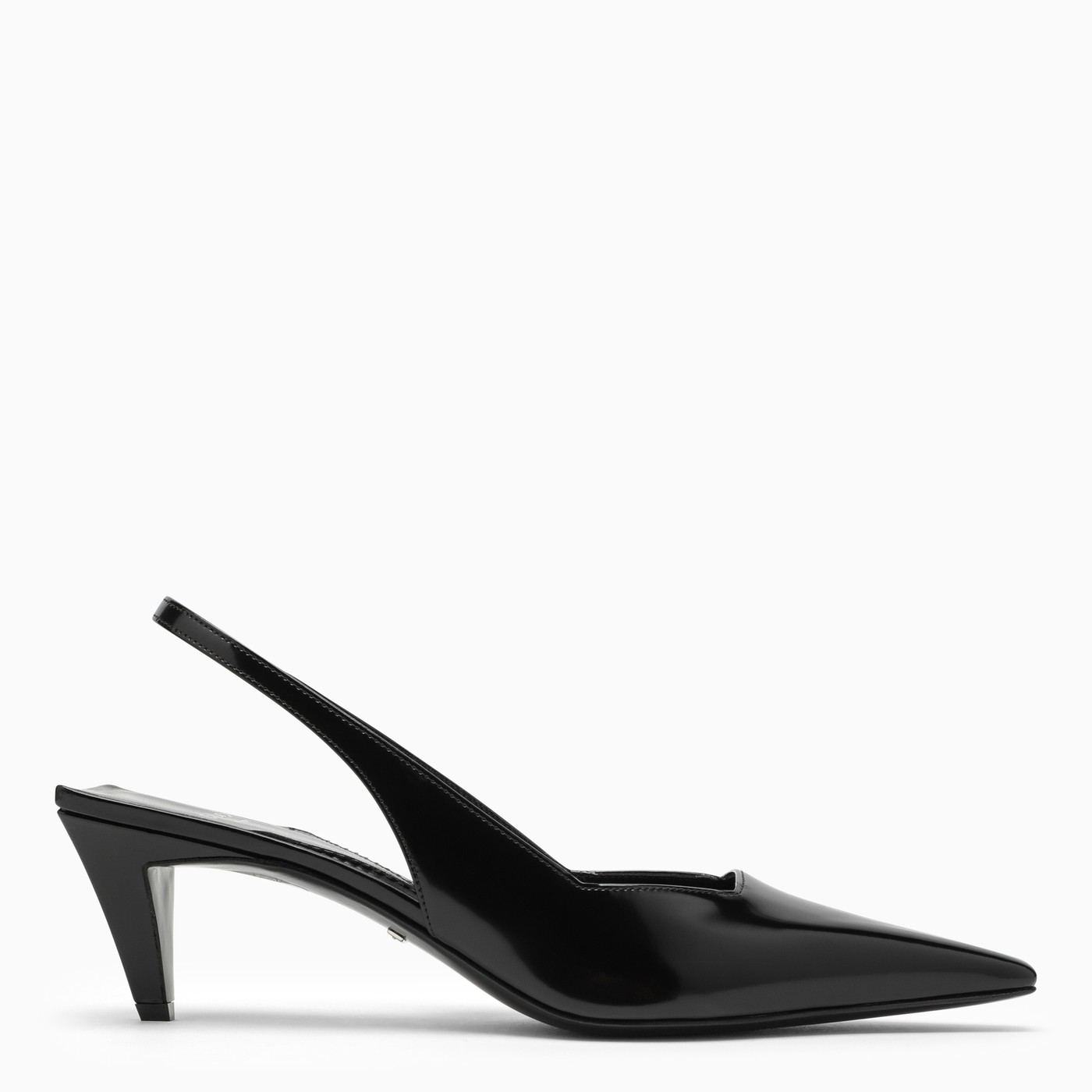 GUCCI Black patent leather slingback TheDoubleF