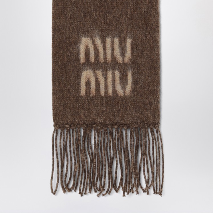 小物 MIU MIU wool scarf Scarves and gloves for women by Miu Miu