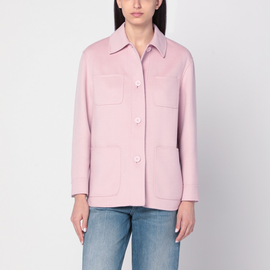 Max Mara Studio Pink wool blend jacket | TheDoubleF