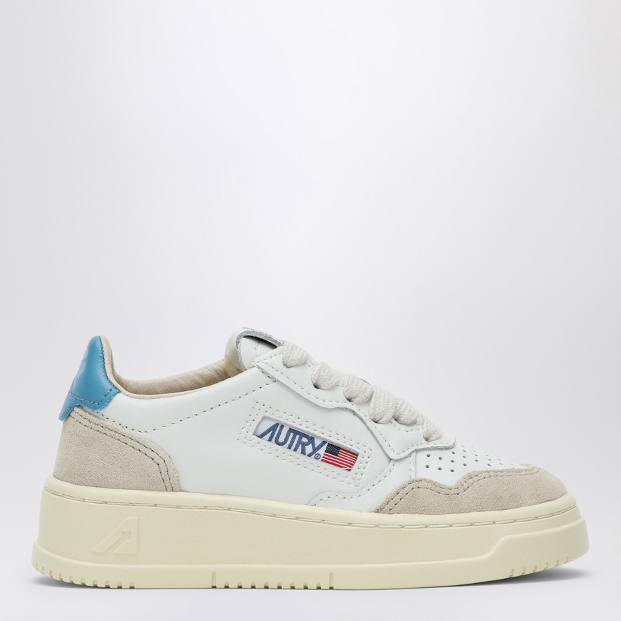 AUTRY Medalist white/light blue trainer | TheDoubleF