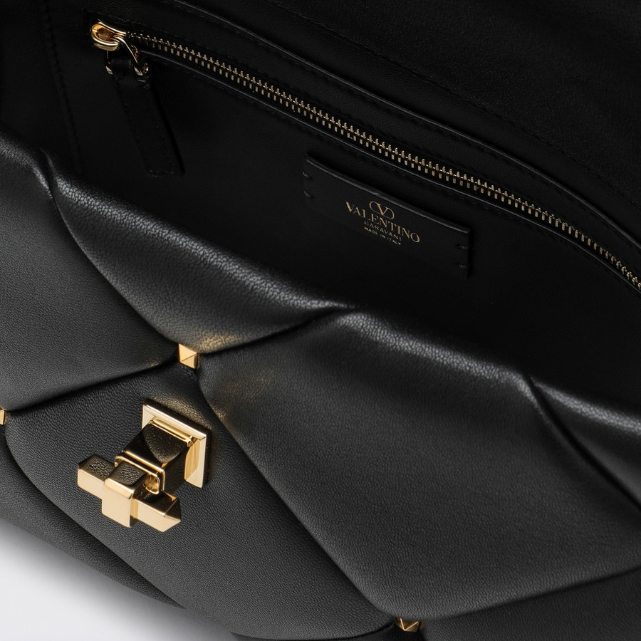 Valentino Garavani Black Rockstud Spike bag | TheDoubleF