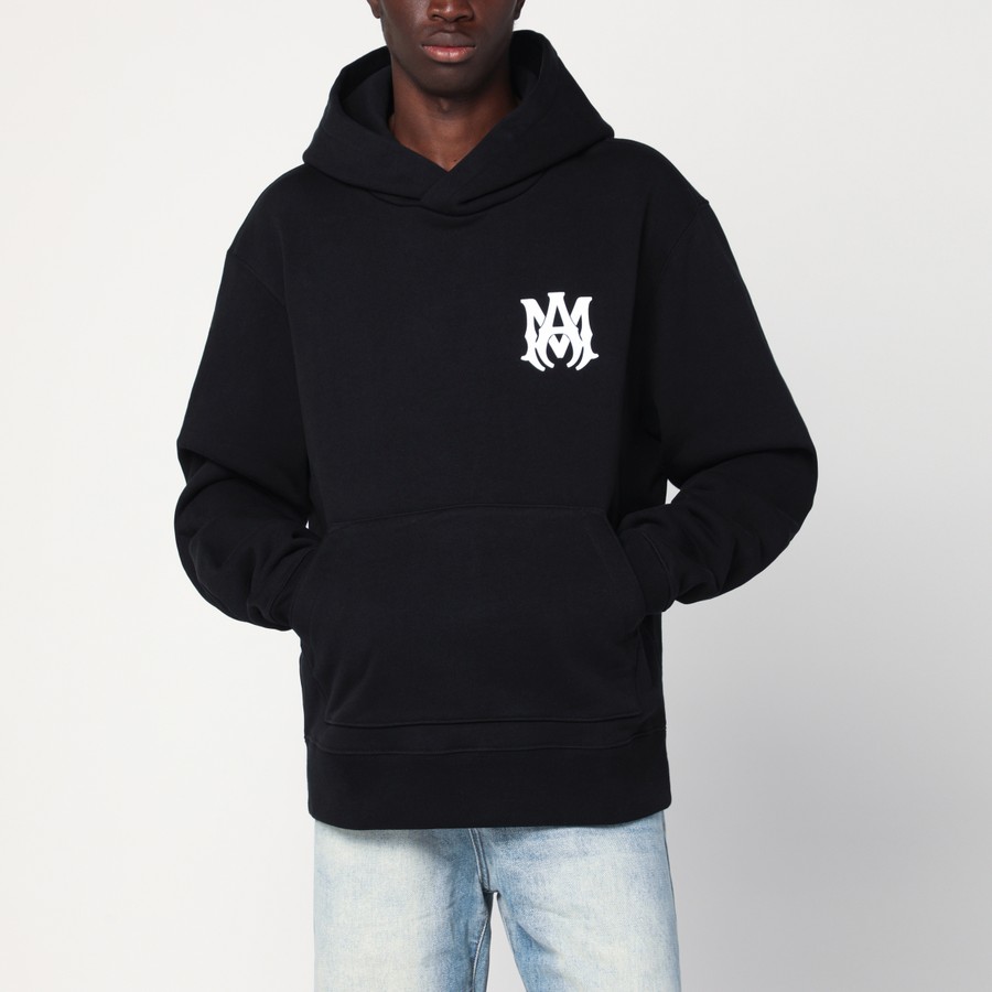 ★送関込み★ AMIRI Logo Hoodie AMIRI Black hoodie with logo | TheDoubleF